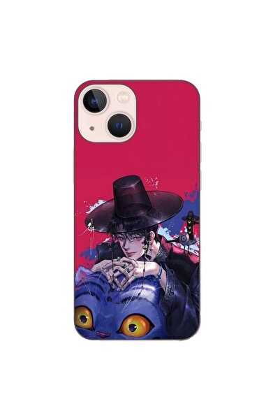 OEM Husa compatibila cu Apple iPhone 13 Mini Silicon Tpu Model KPop Demon Hun...