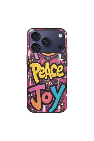 OEM Husa compatibila cu Apple iPhone 17 Pro Silicon Gel Tpu Model Peace and J...