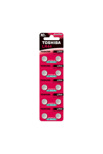 Toshiba 10 Adet Ag13 Alkalin Lr44h A76 Sr44 357 V13ga L1154 GPA76Düğme Para P...