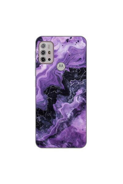 OEM Husa compatibila cu Motorola Moto G10, G30 Silicon Gel Tpu Model Abstract...