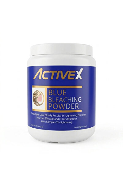 Activex Blue Hair Bleaching Powder 450g – Professional Hair Lightener for Hig...