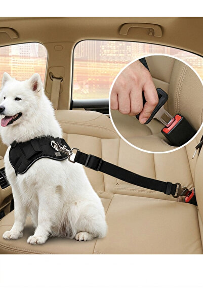 Markaflex Pet Vehicle Seat Belt Cat Dog Car Auto Collar Auto Accessory Cat Do...