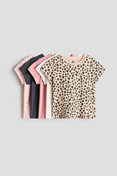 H&M مجموعة من 5 قمصان