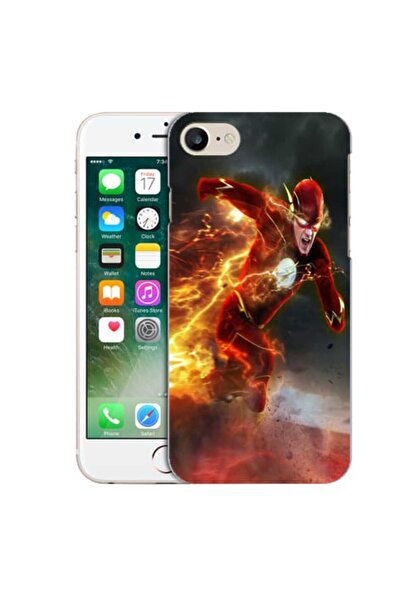 OEM Husa compatibila cu Apple iPhone 7 Silicon Gel Tpu Model Flash