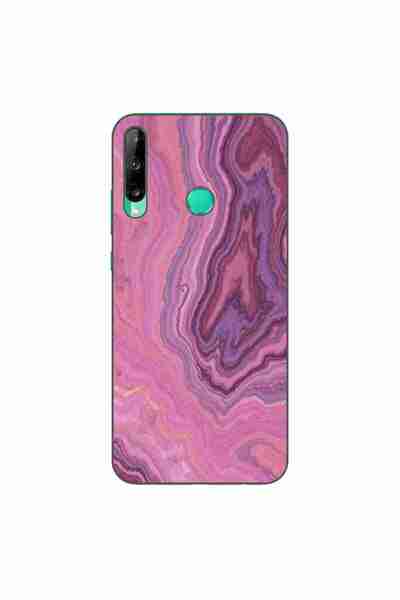OEM Husa compatibila cu Huawei P40 Lite E Silicon Gel Tpu Model Pink Quartz M...