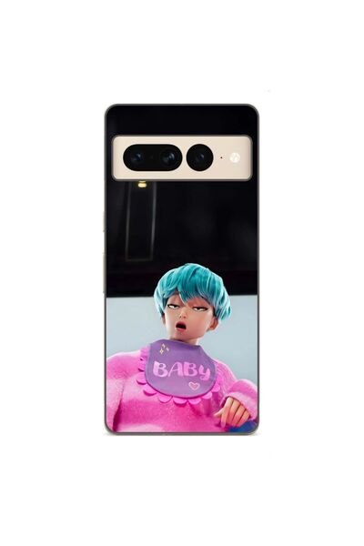 OEM Husa compatibila cu Google Pixel 7 Pro Silicon Gel Tpu Model KPop Demon H...