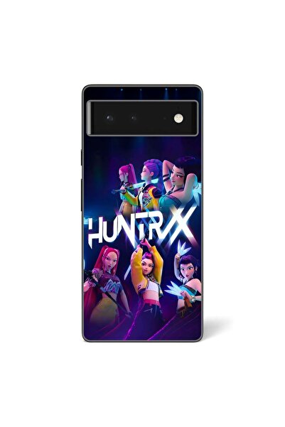 OEM Husa compatibila cu Google Pixel 6 Silicon Gel Tpu Model KPop Demon Hunte...