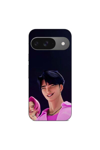 OEM Θήκη συμβατή με Google Pixel 9 Pro Σιλικόνης Gel TPU με σχέδιο KPop Demon...