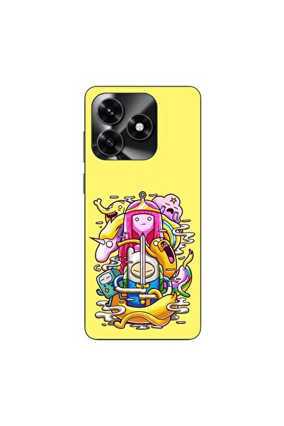 OEM Husa compatibila cu Honor X5c Plus Silicon Gel Tpu Model Adventure Time P...