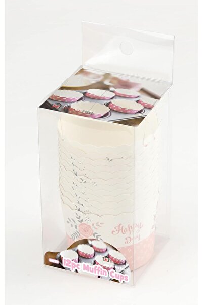 HOMEPRO Home Pro 12-Pcs Disposable Multicolor Baking Paper Muffin Cups, Model...