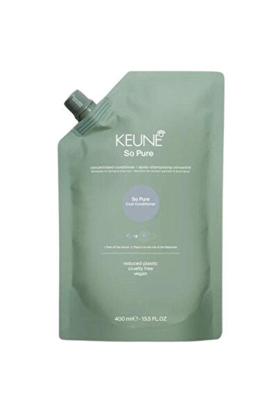 Keune Tinted Conditioner for Blonde and Gray Hair - So Pure Cool Conditioner ...