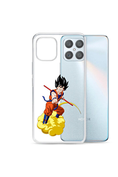 OEM Husa compatibila cu Honor X8 Silicon Transparenta Model Dragon Ball Goku