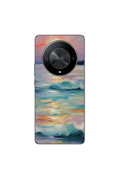 OEM Husa compatibila cu Honor Magic6 Lite Silicon Gel Tpu Model Watercolor Se...