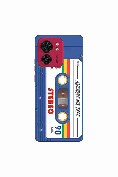 OEM Husa compatibila cu Motorola Edge 40 Silicon Gel Tpu Model Caseta Vintage...