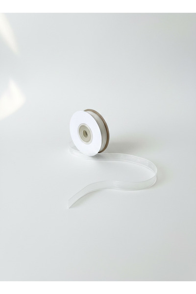 BTRENDY 1 Cm Organze Kurdele Makara,Süslemelik Aksesuar