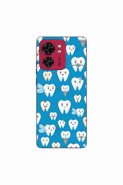 OEM Husa compatibila cu Motorola Edge 40 Silicon Gel Tpu Model Dentist Pattern