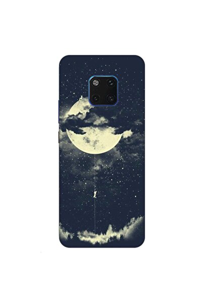 OEM Θήκη συμβατή με Huawei Mate 20 Pro από σιλικόνη TPU, μοντέλο Moon Climbing