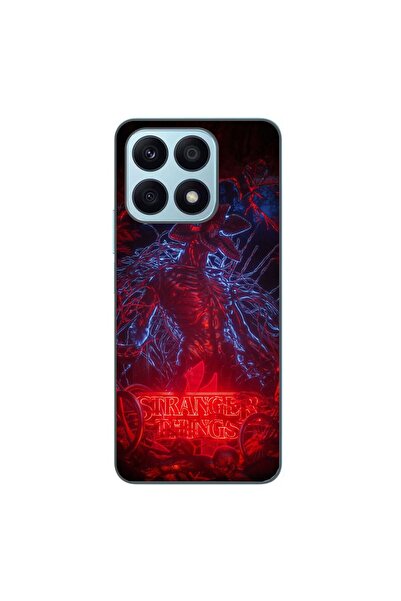 OEM Θήκη συμβατή με Honor X8a από σιλικόνη gel TPU με σχέδιο Demogorgon Stran...