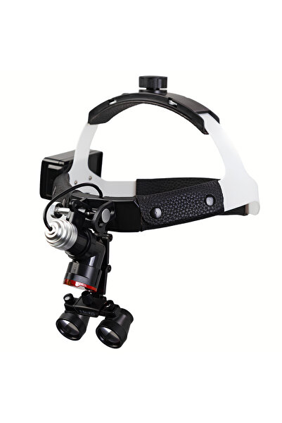 barishan medikal TTL 3.5X420 10W Işıklı Baş Üstü Kafa Bandı Büyüteç Loupe Tıb...