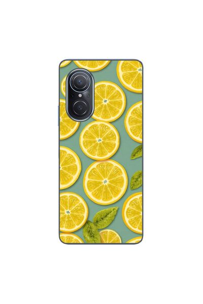 OEM Husa compatibila cu Huawei Nova 9 SE Silicon Gel Tpu Model Summer Lemon S...