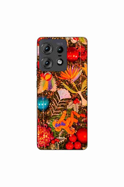 OEM Husa compatibila cu Motorola Edge 50 Pro Silicon Gel Tpu Model Craciun De...