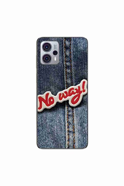 OEM Θήκη συμβατή με Motorola Moto G13 Σιλικόνης Gel TPU Μοντέλο No Way Jeans