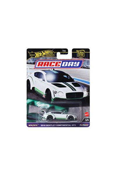 HOT WHEELS Model la scară 1:64 al Bentley Continental GT3 din 2018, în verde ...
