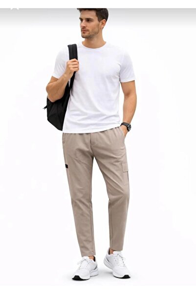 aykidsclup Men's Mink Summer Parachute Jogger Sweatpants 82120-