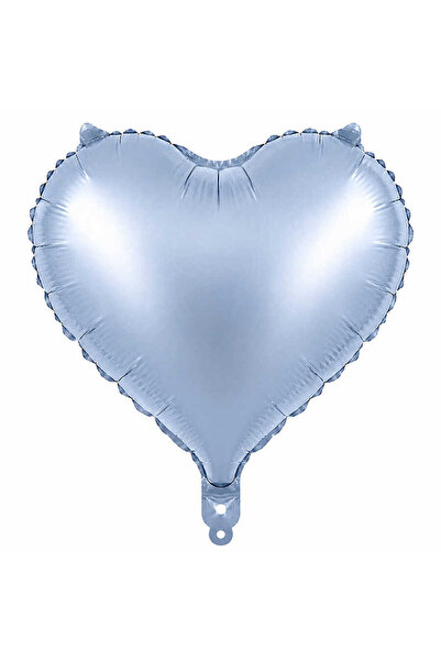 BeySüS Heart Foil Balloon Blue (18 Inches)