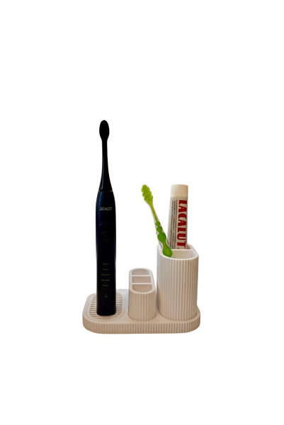 OEM Holder for Electric Toothbrush, Toothpaste and Accessories, Bathroom Orga...