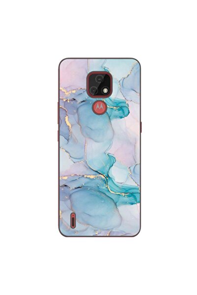 OEM Husa compatibila cu Motorola Moto E7 Silicon Gel Tpu Model Abstract Water...