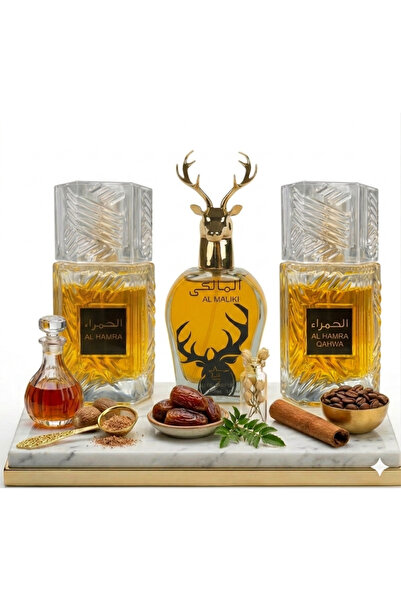 Ayelet Set de 3 parfumuri bărbătești orientale 100ML - Al Hamra Special + Al ...
