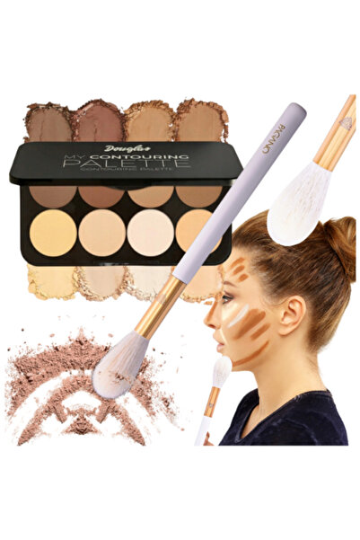 Mardil Douglas My Contouring Palette + Pagano Brush 28g 8 Shades, face contou...