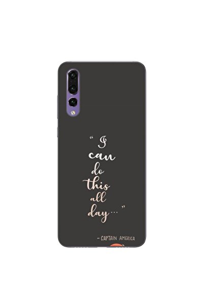 OEM Husa compatibila cu Huawei P20 Pro Silicon Gel Tpu Model Mesaj I Can Do T...