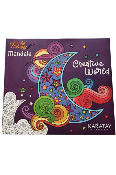 Karatay Yayınları Yeni Mandala Serisi / Creative World + 1 Adet Sky Glory Sil...
