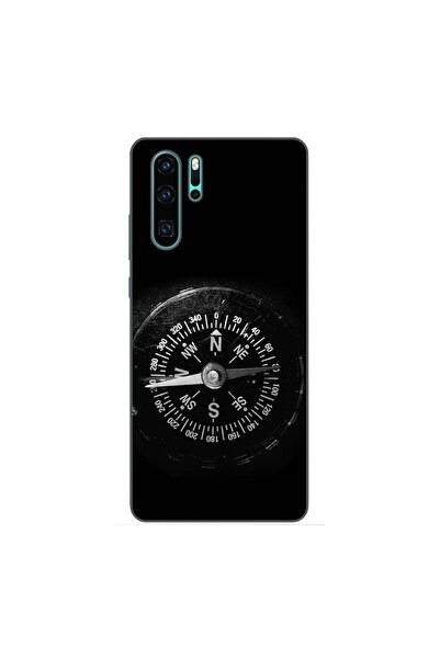 OEM Husa compatibila cu Huawei P30 Pro Silicon Gel Tpu Model Busola Vintage