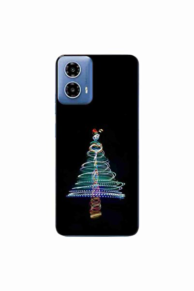 OEM Husa compatibila cu Motorola Moto G34 Silicon Gel Tpu Model Craciun Brad ...