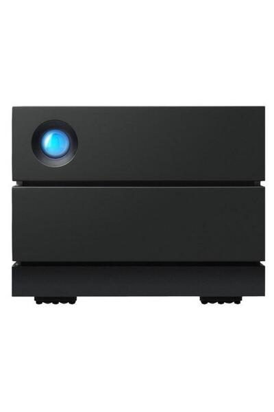 Lacie NAS STHJ16000800, 2 слота, 16TB, USB 3.1 Type-C (Черен)