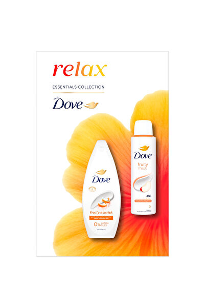 Dove SET CADOU RELAX GEL DE DUS 250 ML+DEO SPRAY 150 ML