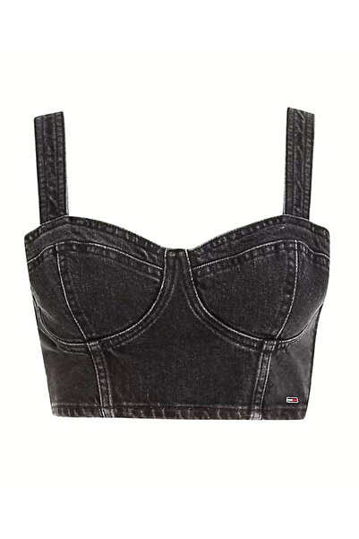 Tommy Hilfiger Γυναικείο Τζιν Skinny Top Μαύρο Tommy Jeans DW0DW17699-1BZ