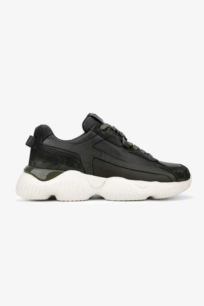 Valmenti Erkek Hakiki Deri Haki Sneakers & Spor Ayakkabı
