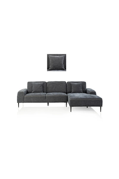 Midas Furniture LINEN SECTIONAL SOFA 2 PCS 178X94X84 CM BLUE