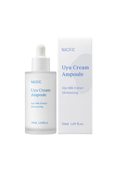 Nacific Ser facial cu complex de ceramide, UYU Cream Ampoule, 50 ml