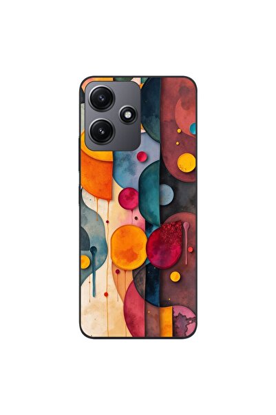 OEM Case compatible with Xiaomi Redmi 12 5G Silicon Gel Tpu Pattern Abstract ...