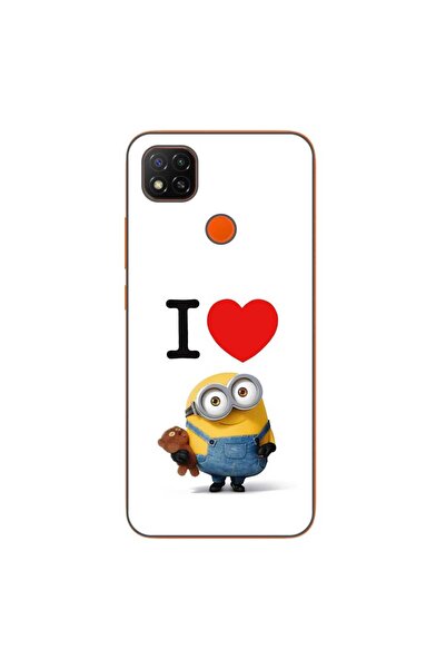 OEM Husa compatibila cu Xiaomi Redmi 9C NFC Silicon Gel Tpu Model I Love Minions