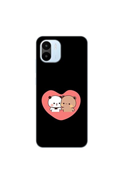 OEM Husa compatibila cu Xiaomi Redmi A1 Silicon Gel Tpu Model Bubu Dudu In Heart