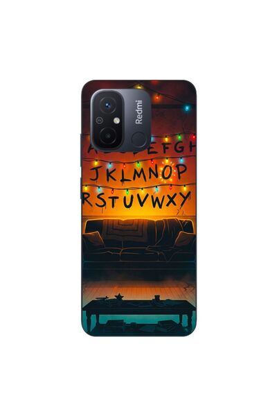 OEM Θήκη συμβατή με Xiaomi Redmi 12C, από σιλικόνη gel TPU, με σχέδιο Strange...