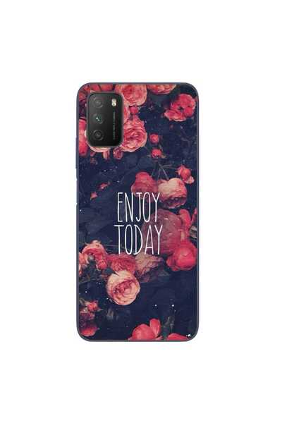 OEM Θήκη συμβατή με Xiaomi Poco M3 από σιλικόνη gel TPU. Απολαύστε την ημέρα.