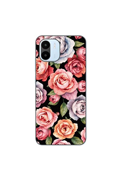 OEM Калъф, съвместим с Xiaomi Redmi A1, силиконов гел TPU модел с десен  "Цве...