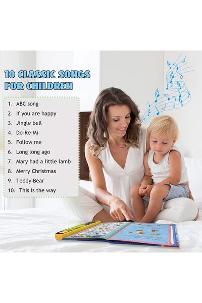 Generic ABC Sound Books Interactive Electronic Learning Books for Toddlers wi...